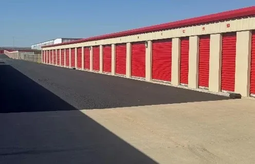 Storage units with roll up doors